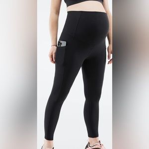 Fabletics High-Waisted Pureluxe Maternity 7/8 Leggings